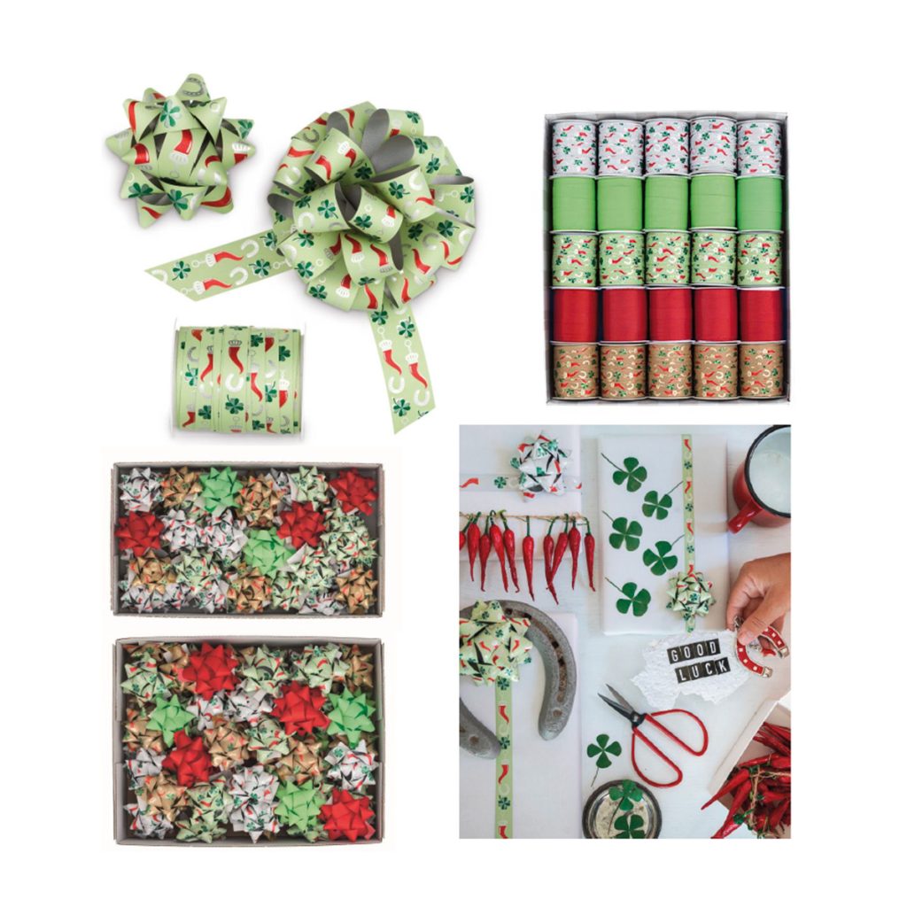 68309 Timeless lucky charms assortments of bows and mini rolls